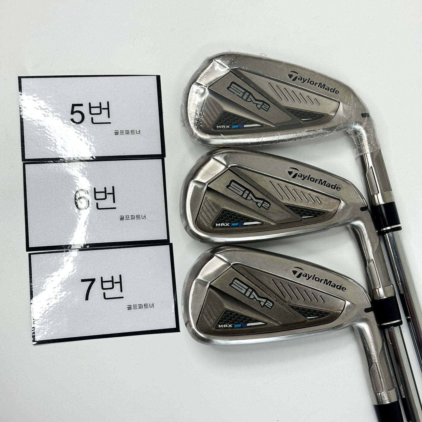 테일러메이드 SIM2 MAX [5,6,7,8,9,PW] KBS MAX MT85 JP S