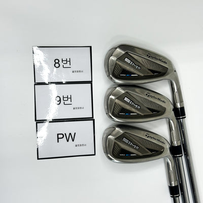 테일러메이드 SIM2 MAX [5,6,7,8,9,PW] KBS MAX MT85 JP S