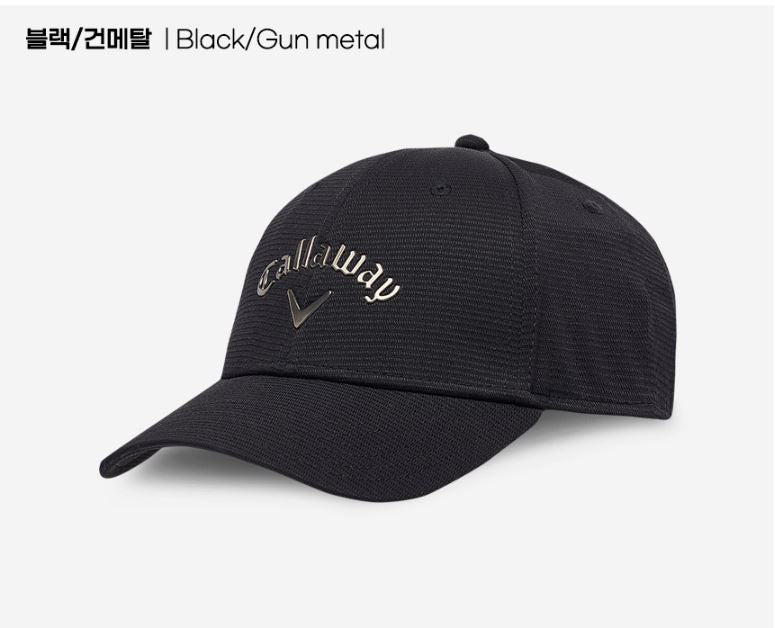 캘러웨이코리아 정품  우먼스 리퀴드 메탈 골프모자