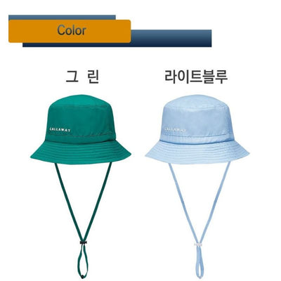 캘러웨이코리아 정품 우먼스 레터 버킷햇 골프모자
