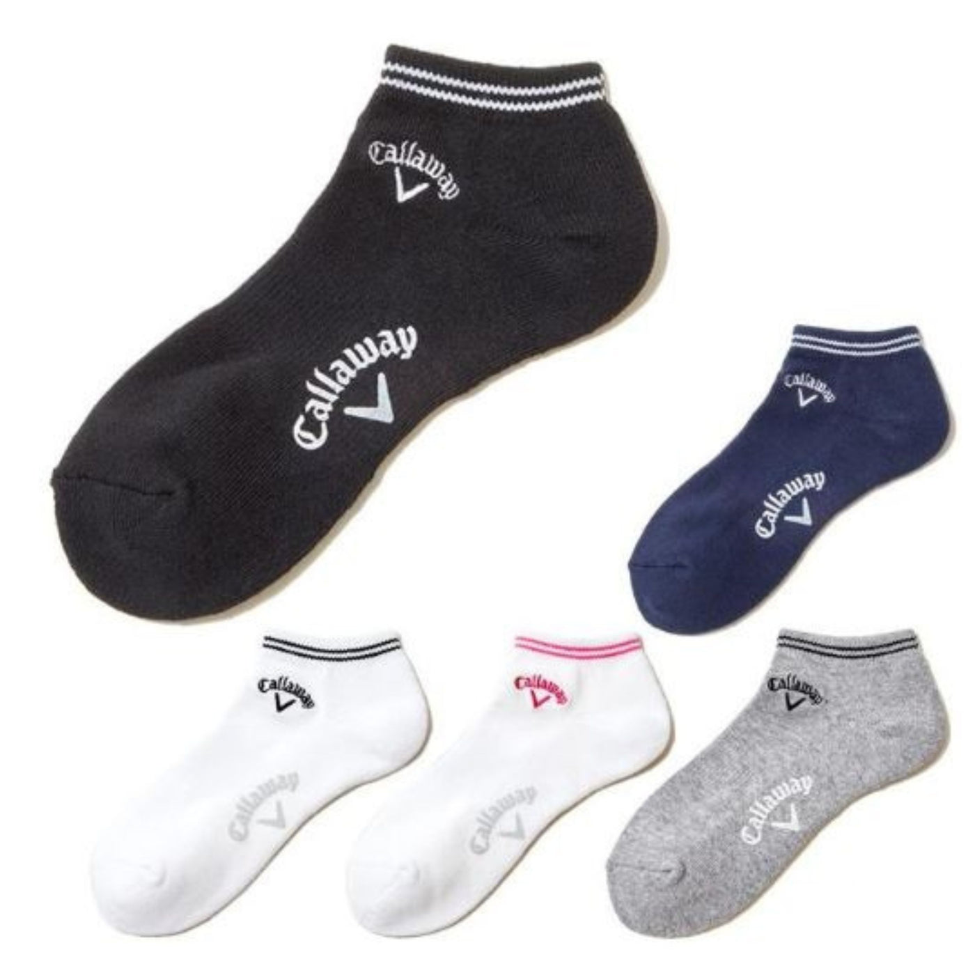 캘러웨이 여성용 양말(5색상/1개=1세트)