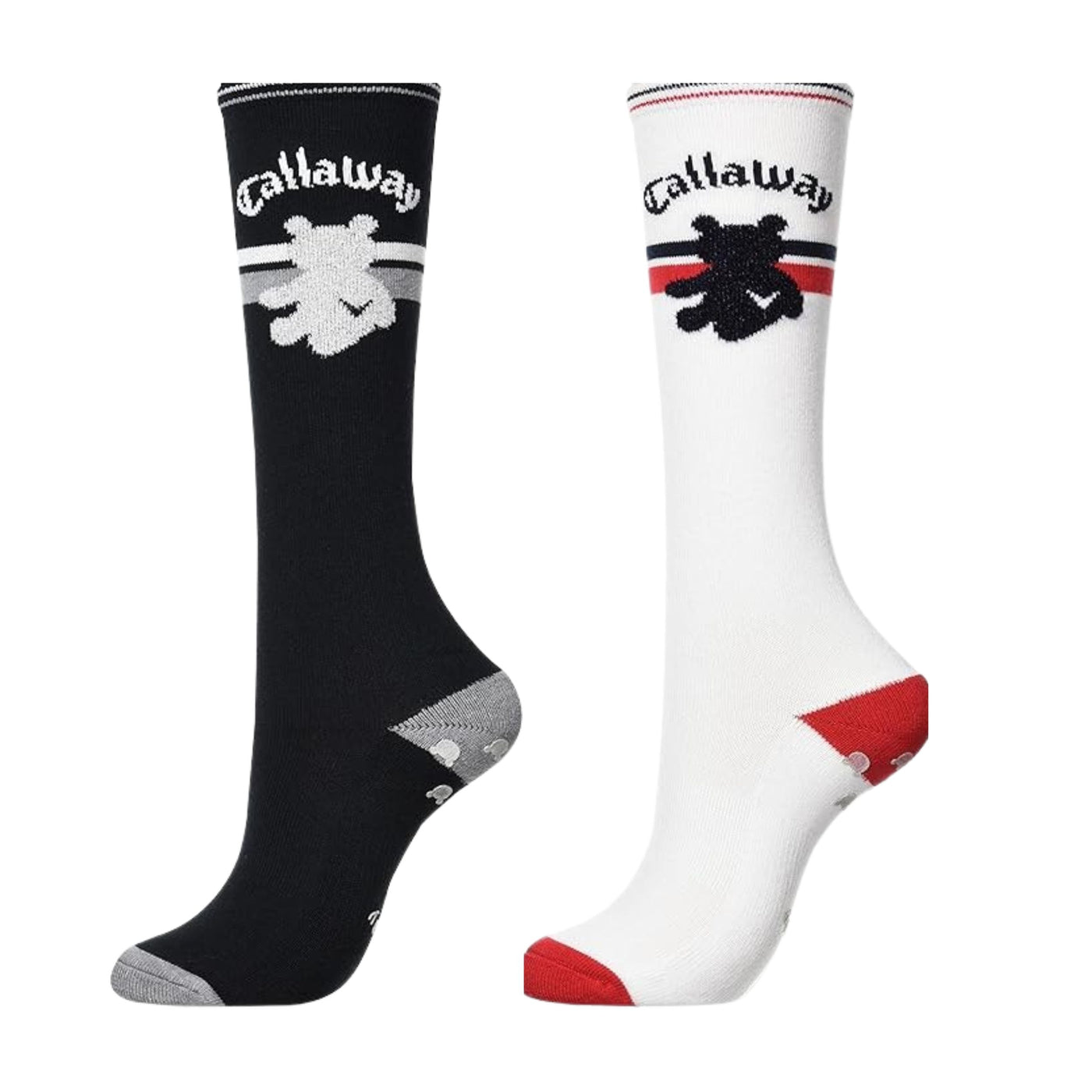 캘러웨이 여성용 베어 하이삭스(1색상/5개=1세트)