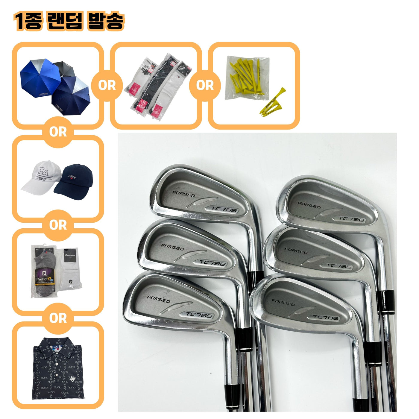 포틴 TC-788 FORGED [5,6,7,8,9,PW] DG105 R300