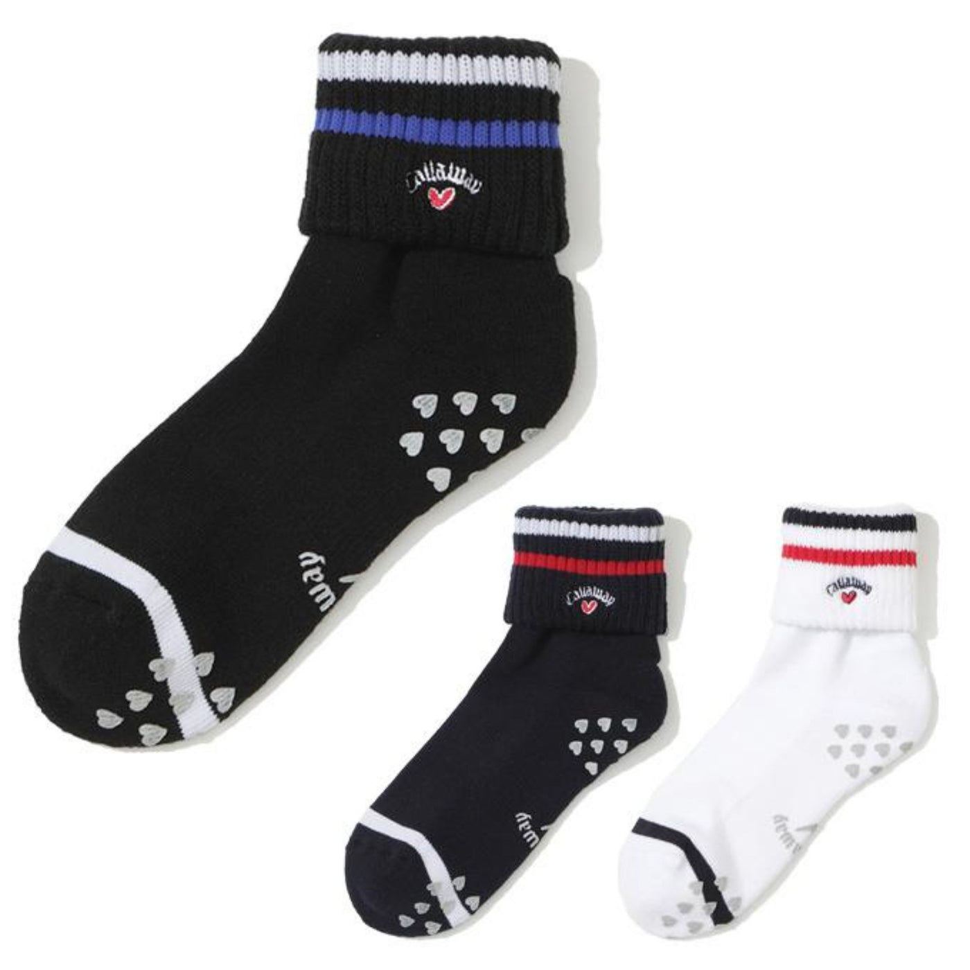 캘러웨이 여성용 숏 삭스(1색상/5개=1세트)