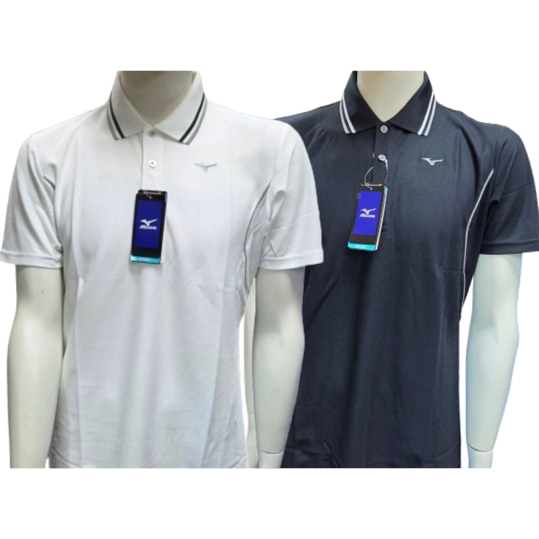 [새상품] MIZUNO 여름 골프웨어 화이트/블랙 2COL