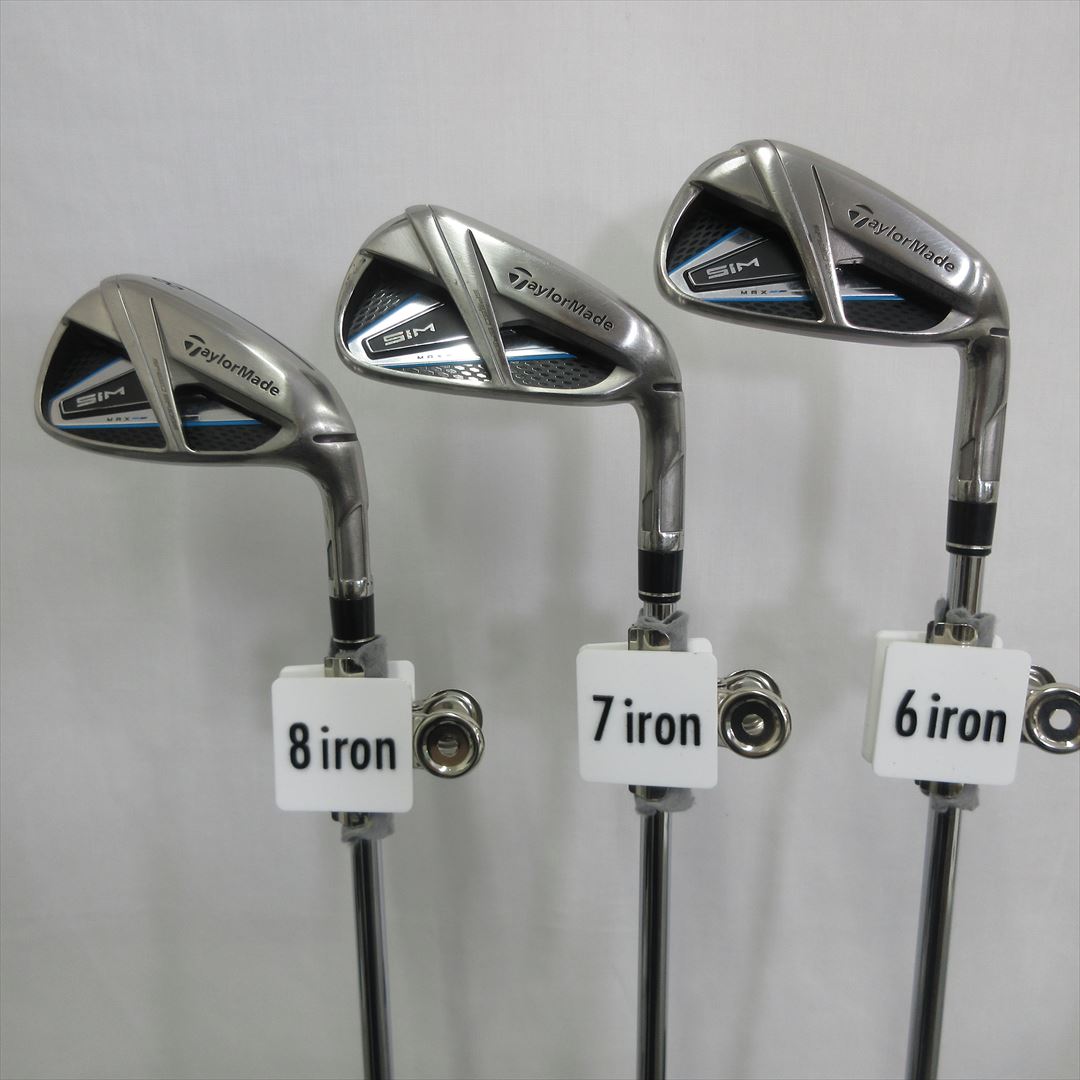 taylormade iron set sim max stiff kbs max85 jp 5 pieces 3